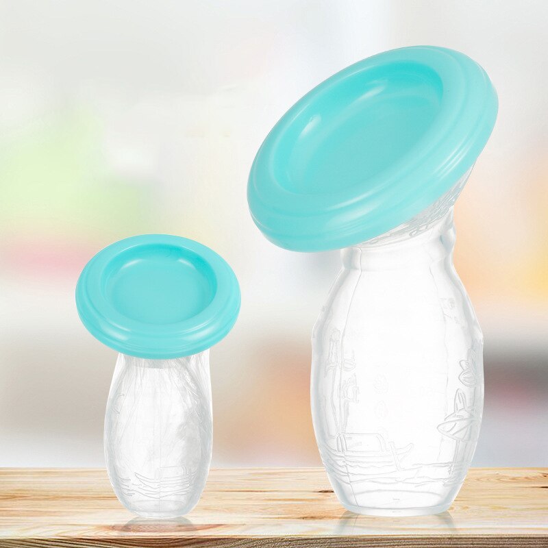 Pièces-lait portable en Silicone, 1 pièce, tire-lait manuel, Anti-débordement, collecte du lait maternel