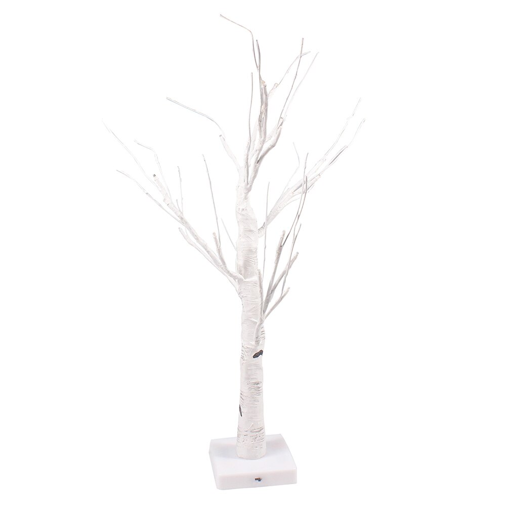 Battery Operated 45cm 60cm LED White Birch Tree night Light Table Light Christmas Wedding Bedroom Decorative Tree Branches Lamps