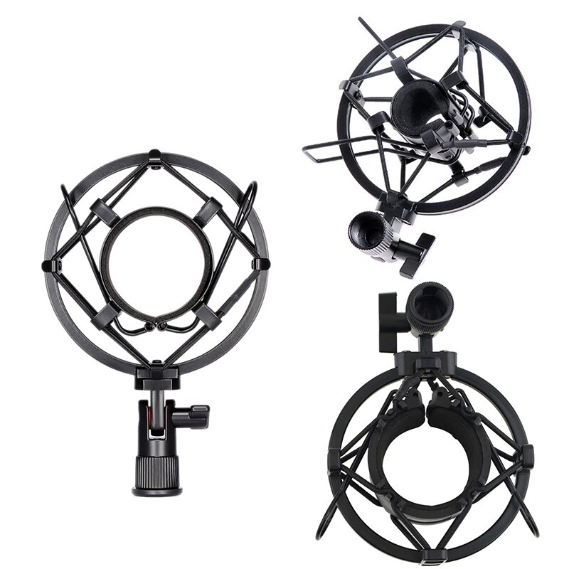 1 PCS Universal Mic Microphone Shock Mount Clip Holder Studio Sound Recording