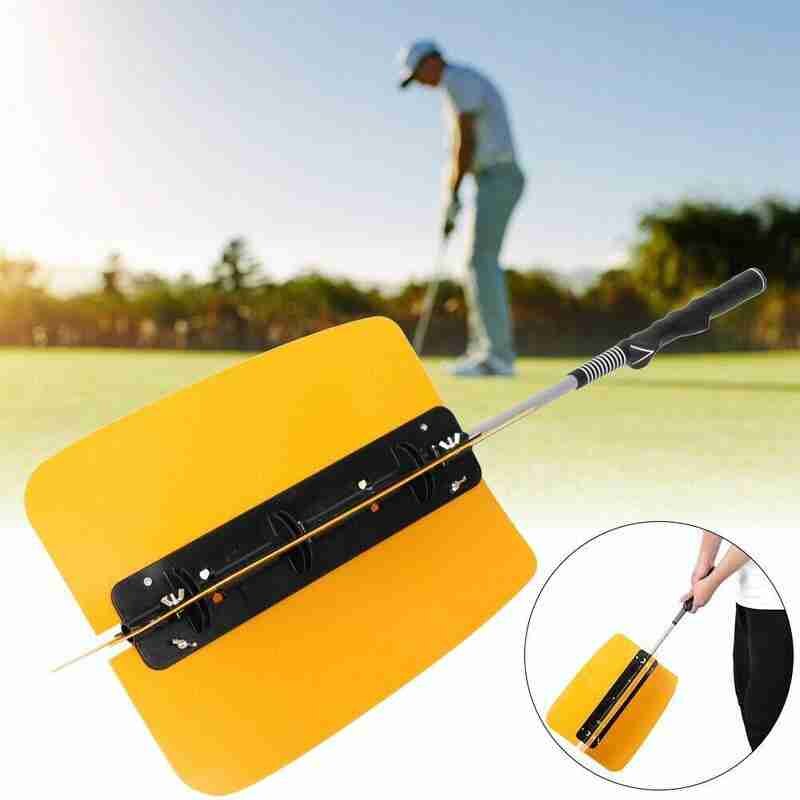 Golf trainer Rubber and Stainless Steel Golf Warm-up Swing Stick Power Fan Practice Pinwheels Wind Resistance Trainer