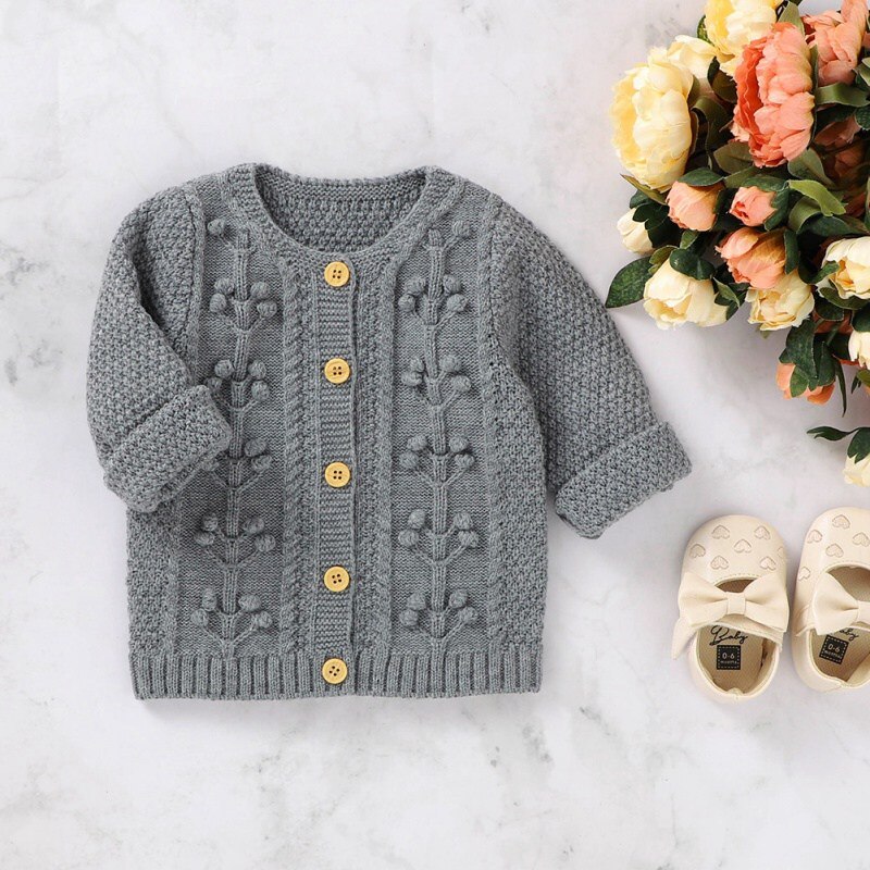 Kinderen Kids Sweater Baby Jongen Meisje Herfst Colthes Vest Solid Print Gebreide Katoenen Toevallige Bovenkleding Kleding