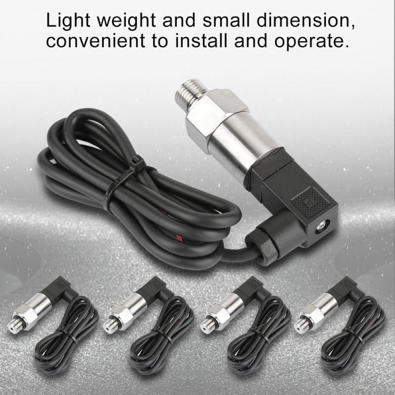 G1/4 Silicium Druk Zender Transducer voor Water Gas Olie 4-20mA Output 0-1.6MPA Druk Bereik Tool Professionele