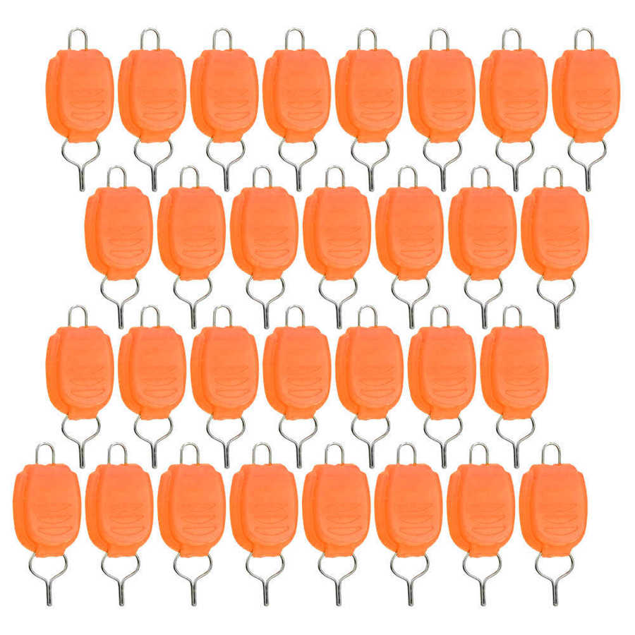 Bouchon de fil de pêche lumineux, 30 pièces, porte-fil de pêche, Baitcasting, bobine de tambour, bouchon de ligne