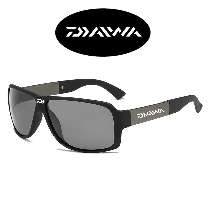 Mænd briller cykling klatring solbriller polariserede briller daiwa fiskeglas udendørs sportsfiskeri solbriller 600#: Fotofarve 02