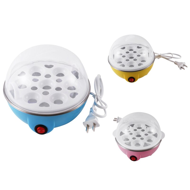Rapid Egg Cooker Electric Egg Cooker for Omelet Eggs & Soft, Medium, Hard-Boiled Egg Boiler Cooker US Plug