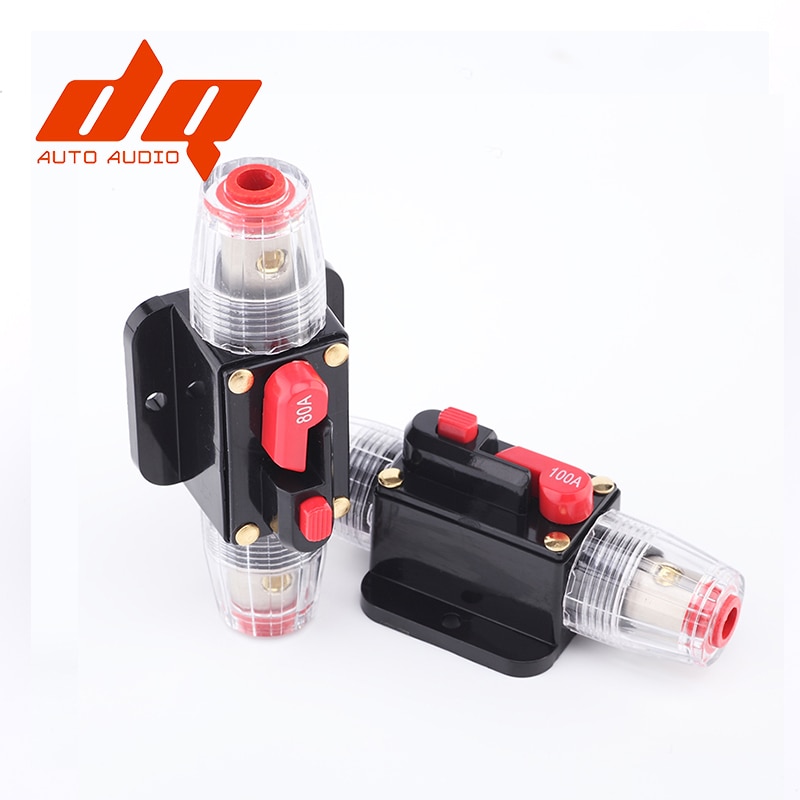 100a 50a 60a 80a 150a 12v 24 auto kuorma-auto audiovahvistin katkaisija sulakepidike agu style stereovahvistin korjaus sulake adapteri