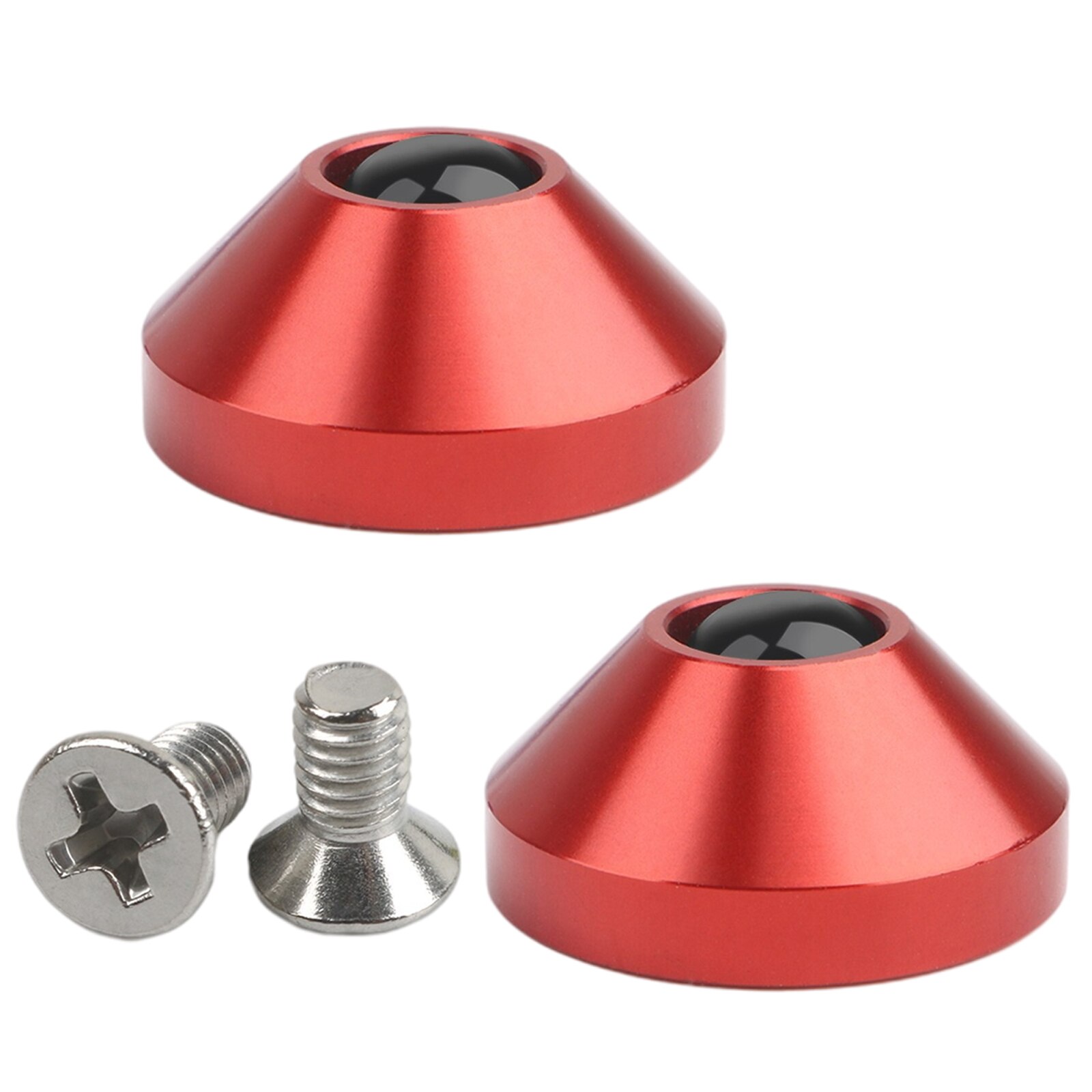 2Pcs Mechanical Keyboard Cone Feet Aluminum Alloy, Premium Material
