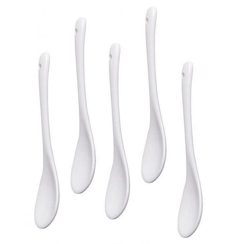 Set Van 5 Keramische Lepel Theelepel Lepel Jam Honing