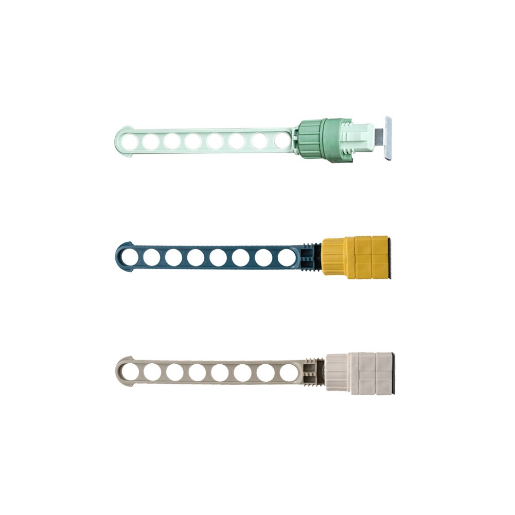 8 furos roupas cabide acabamento retrátil interior ao ar livre janela quadro saver espaço clipe varanda roupas haste trilho sem secagem rack