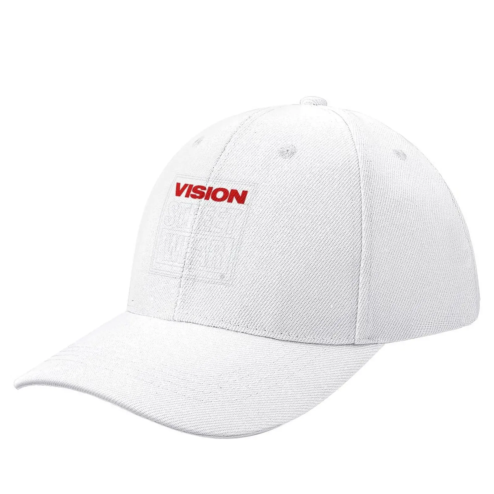 Vision skateboard, vision street wear baseballkasket i hat hat luksusmærke mærke mand kasket festhat mænd kvinder: Hvid