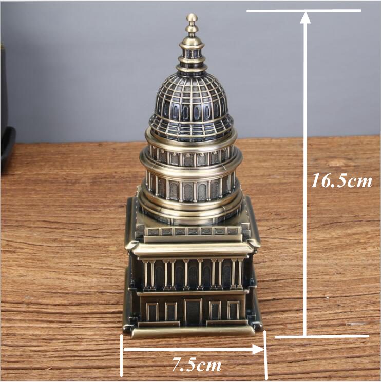 Architectonische Stijl Automatische Toothpicker Houders Palillero Dispensador Tandenstoker Dispenser Cachette Afscheiden Met Geschenkdoos: bronze s2