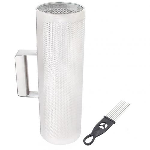 Stainless Steel Guiro Instrument with Scraper Latin Percussion Musical Tool Musical Instrument for Beginner Student Training: Default Title