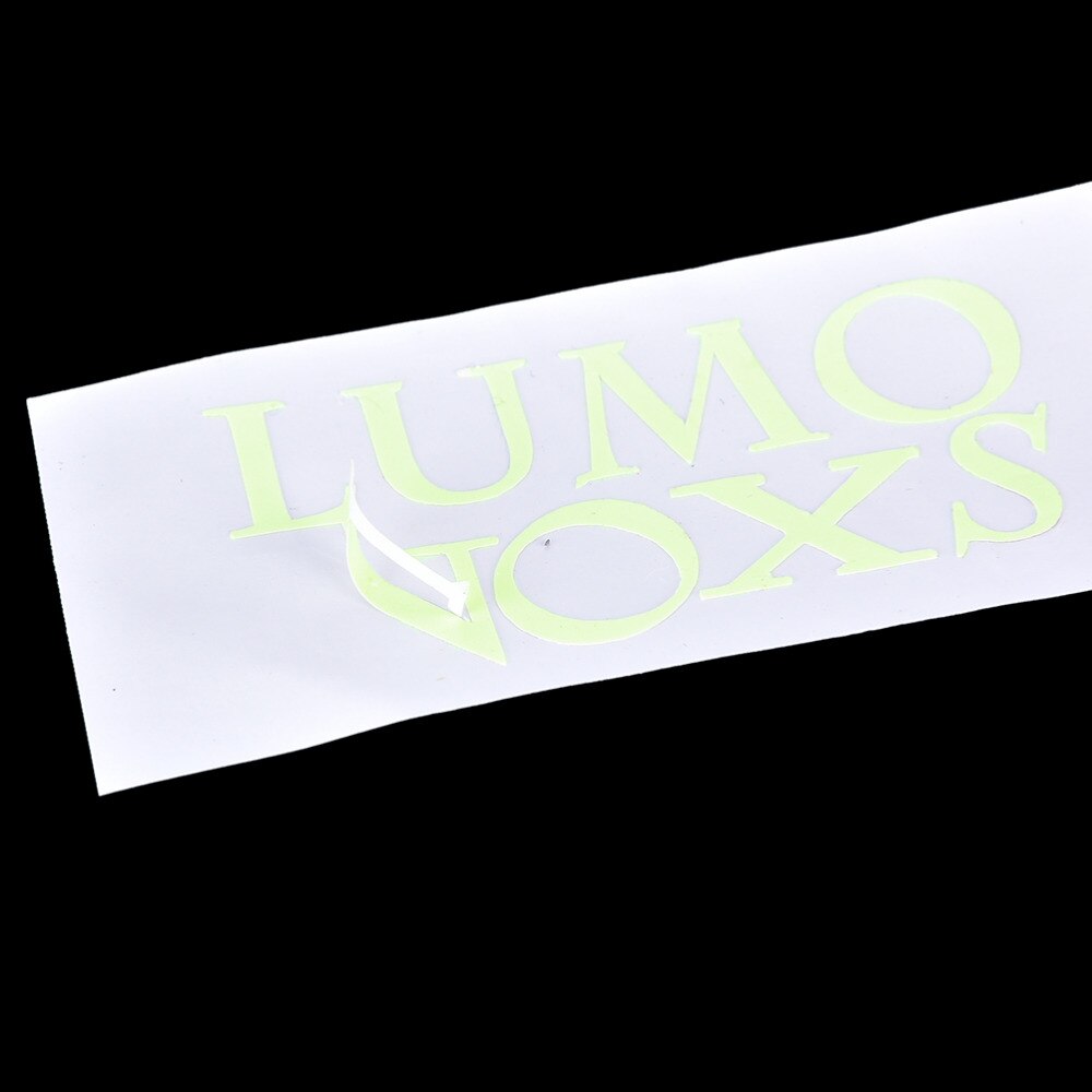 1Pcs Grappige Glow In The Dark Lumos Nox Muur Lichtschakelaar Behang