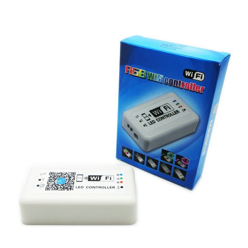 BLYN WIFI RGB Controller Smart Led-streifen Steuer DC12V 24V Magie Home Controller Für 5050 3528 RGB LED Streifen alexa Google Hause