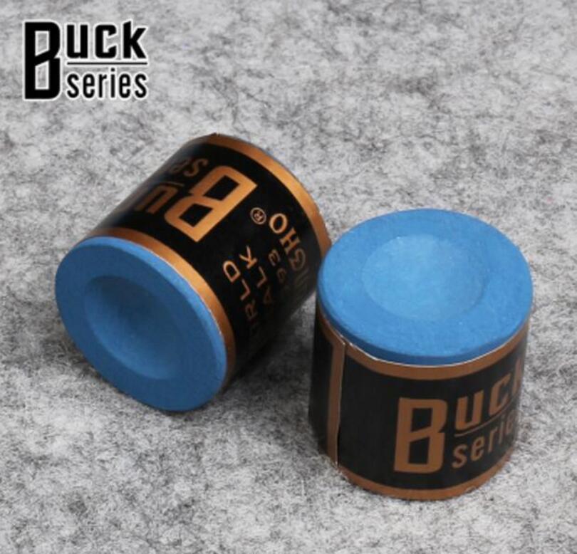 Craies de la série buck, 2 pièces, accessoires de billard, queues de billard, craies faciles à mettre, craies à frottement fin pour snooker: C