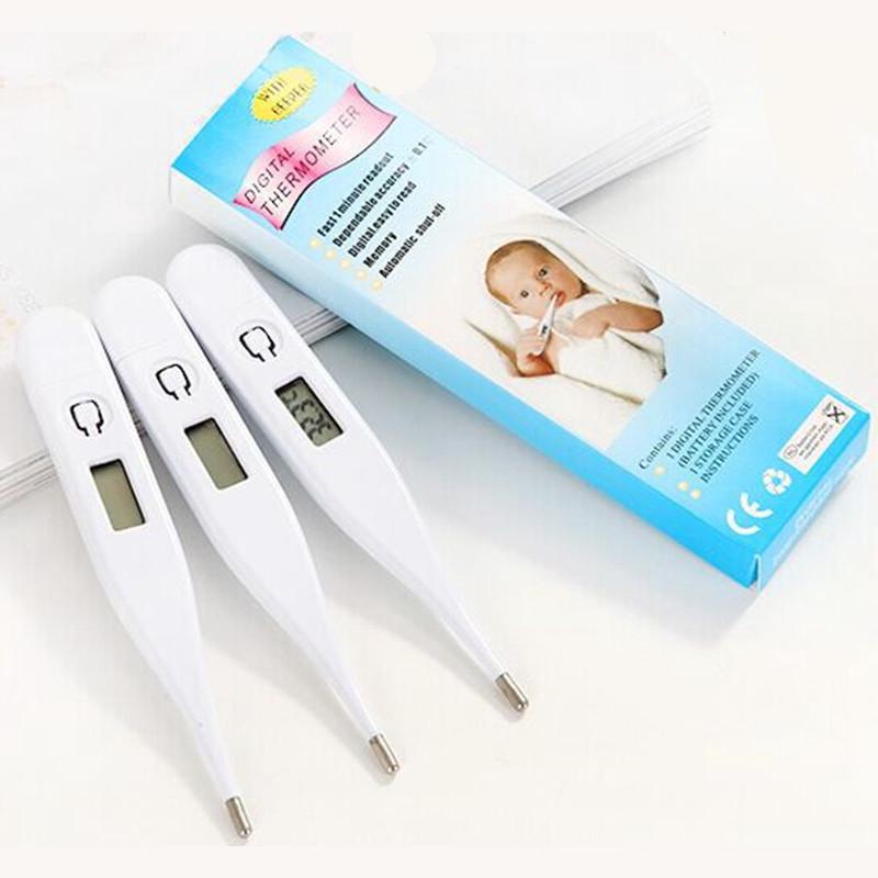 Baby Waterdichte Digitale Thermometer Kind Volwassen Body Lcd Handheld Reizen Huishouden Intelligente Temperatuur Meetinstrumenten