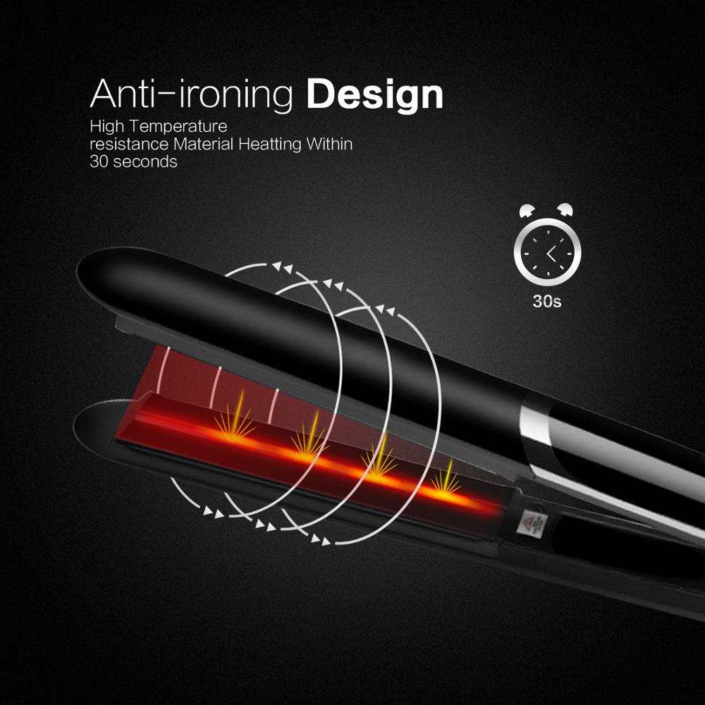 Hair Straighteners Infrared Hair Straightening Iron Flat Iron Ceramic Hair Straight Styling Tools Infrared Ironing