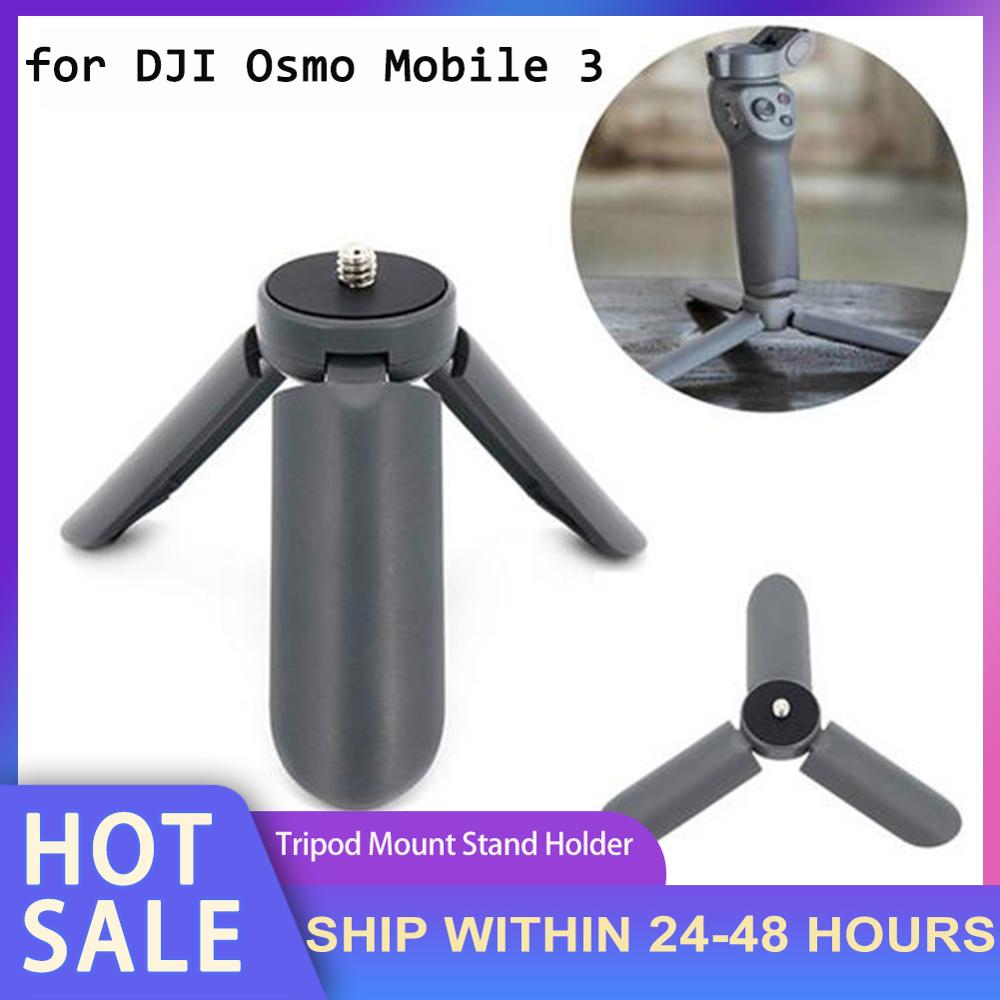 Support de support de trépied pour DJI Osmo Mobile 3 / 2 cardan stabilisateur de poche support de trépied pour bâton de Selfie