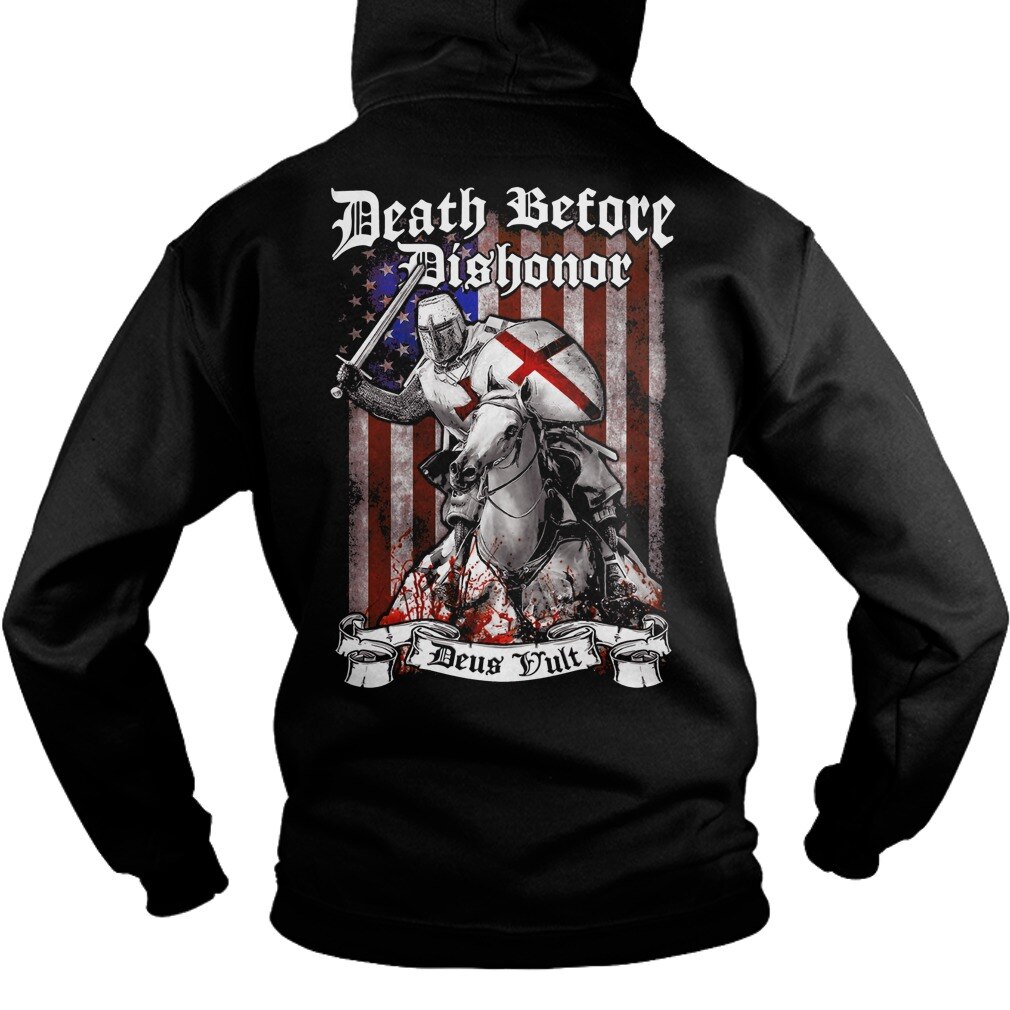 Deus Vult Tempeliers De Crusader Warrior Unisex Hoodie