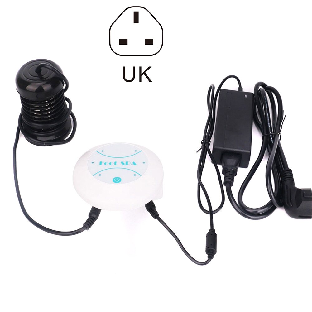 Mini Voet Inweken Apparaat Elektronische Draagbare Ronde Voet Inweken Apparaat Voor Familie Reizen: uk plug