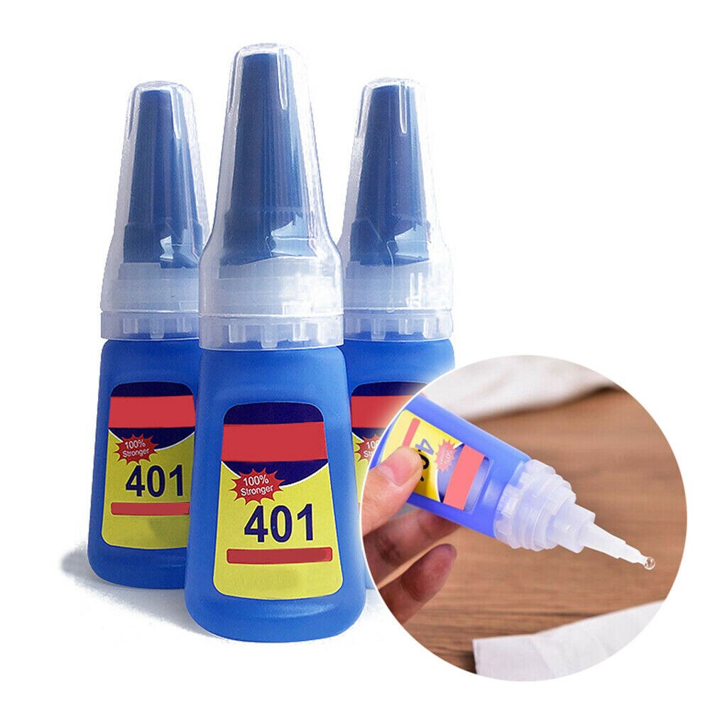 401 Multi-Purpose Super Glue Instant Adhesive 20g Bottle for DIY Craft Toys Fast Reparing