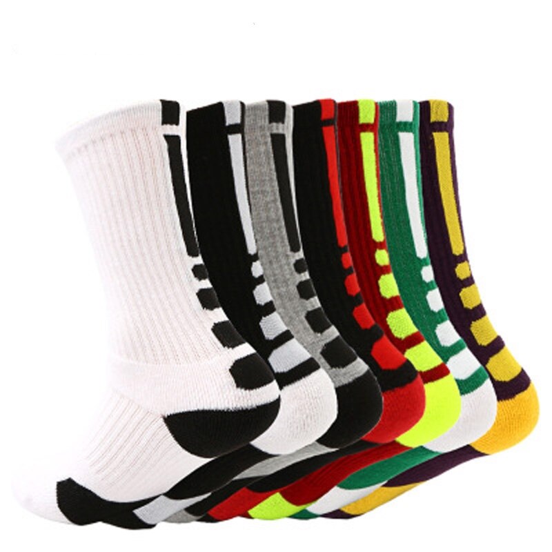 UGUPGRAD UG Men Outdoor Basketball Socks Men Cycling Socks Thicker Non-slip Compression Socks Football Socks calcetines ciclismo