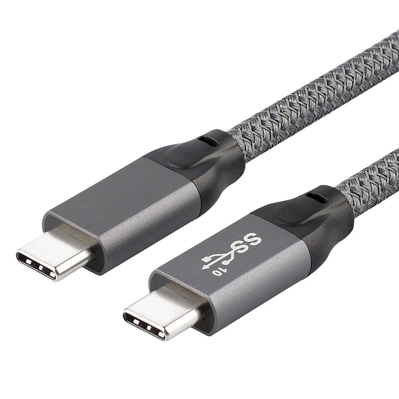 USB-C Cable 3.1 Gen 2 - 1M/3ft - 20Gbps Data Transfer - 100W Power Delivery PD - E-Marker Chip: Default Title