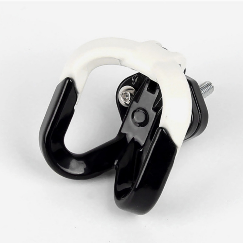 Motorcycle Accessories Multi-Function Hook Luggage Bag Hanger Motorbike Helmet Gadget Glove Claw: Ivory