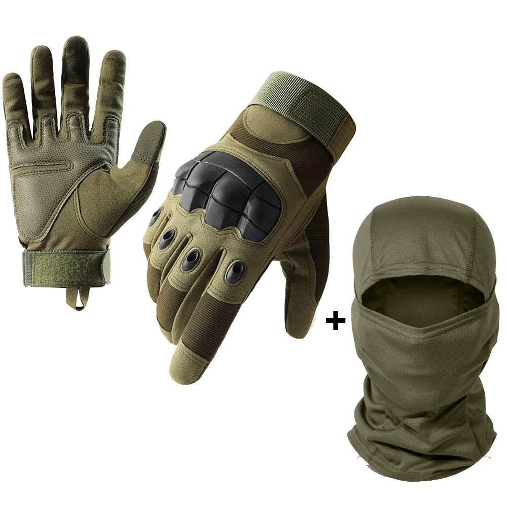 Luva Moto-Luvas Masculinas de Motocicleta, Engrenagem Protetora, Dedo Completo, Tela Sensível Ao Toque, Moto, Motocross, Equitação, Preto: Marrom / XL