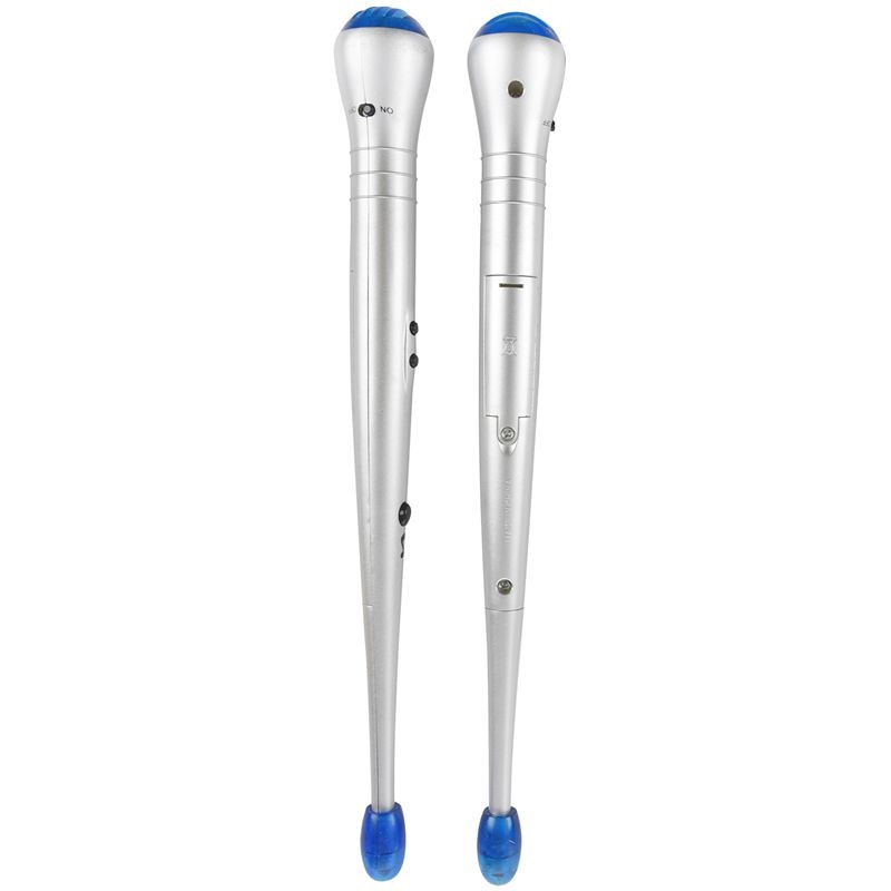 Children Drum Sticks Electronic Air Rhythm Sticks Drum Rock Beat Drum Sticks Gimmick for Children Kid Toy (No Battery): Default Title