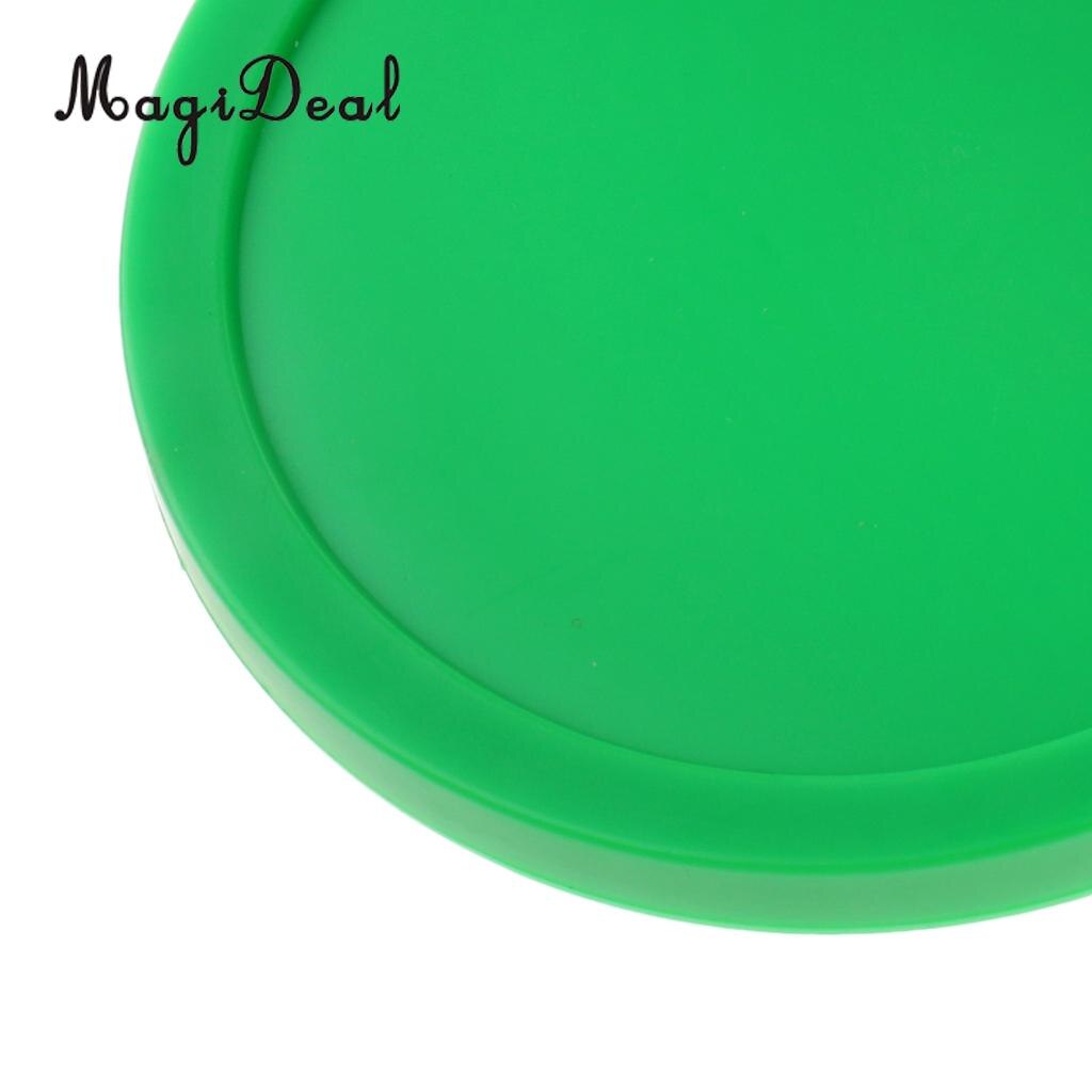 Magideal 5 stuks 82mm groene airhockey vervangingspucks voor speltafels, apparatuur, accessoires