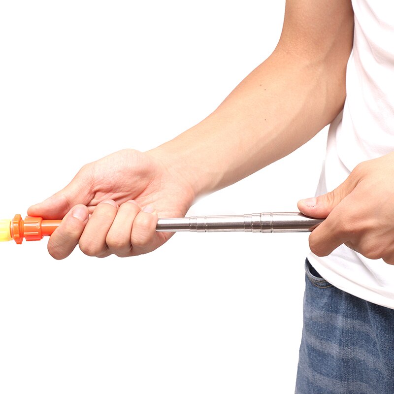 2.4m landbouw hogedruk pesticiden spuit verlengstang vishengel type spuitstok fruitboom spuiten