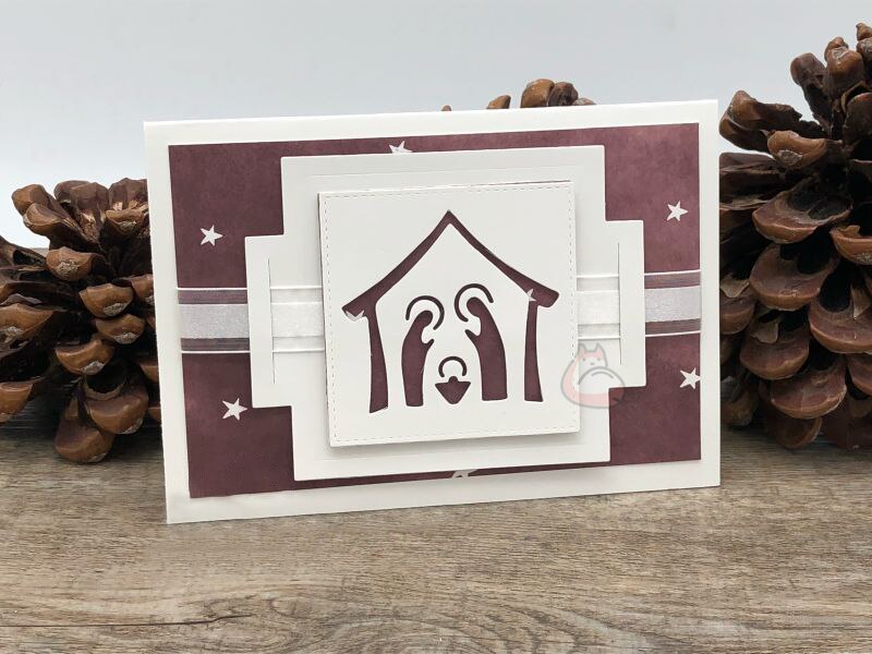 Catlove Christian Christmas Metal Cutting Dies Scrapbooking Stencil Die Cuts Card Making DIY Craft Embossing Dies For