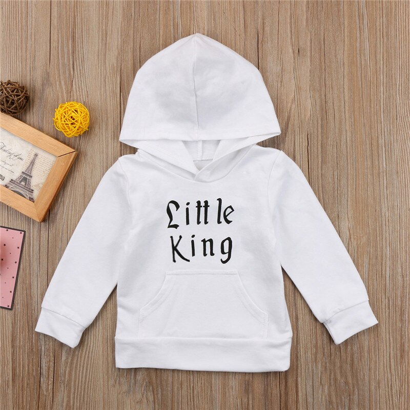 Winter Warm Fleece Hoodies Baby Jongen Hoodie Kinderen Jongens Kleding Kids Sweatshirt Katoen Zweet Een Capuches Jongens Kleding: WHITE / 3T