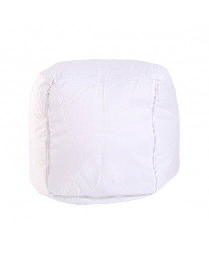 Mobili Rebecca Bean Bag Stoel Wit Comfort Sack Levensstijl 80X65X65