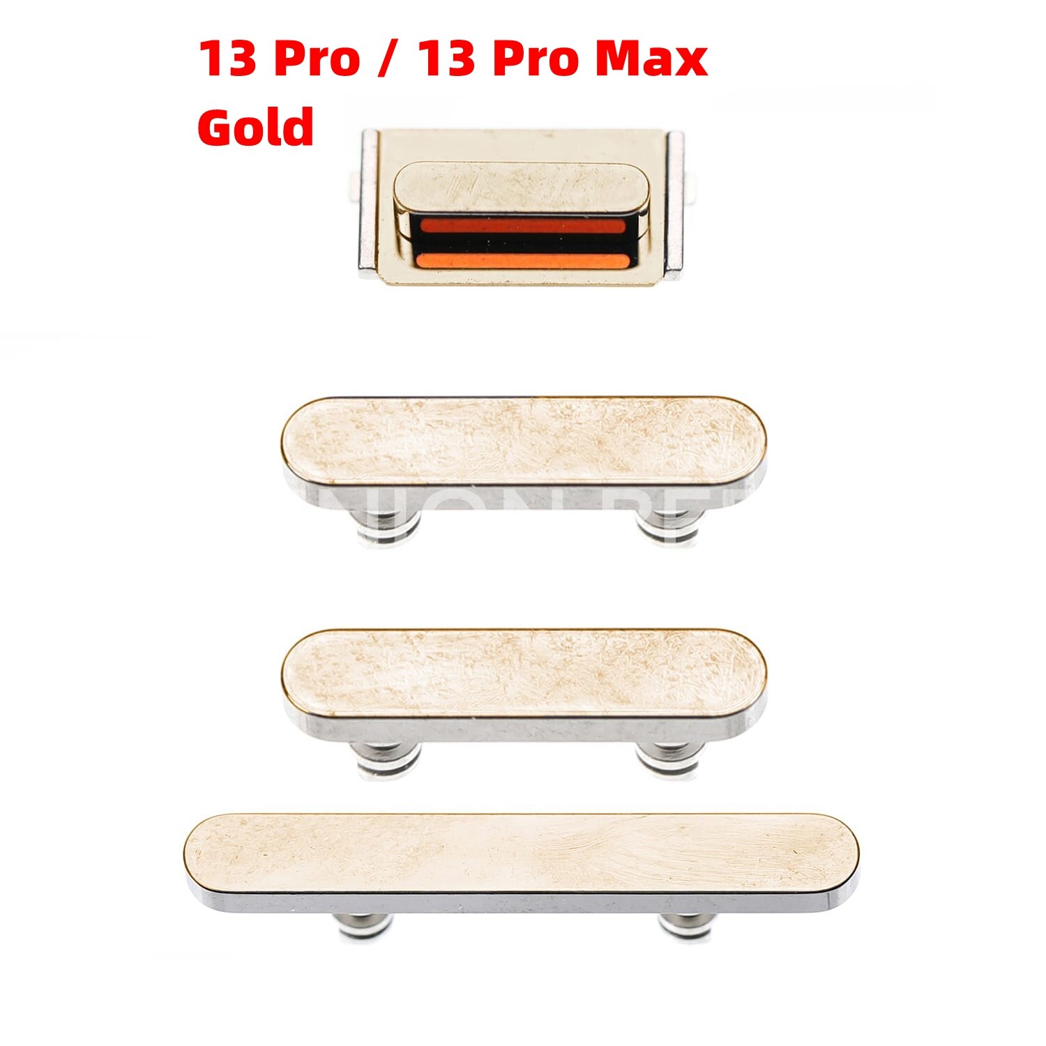 For iPhone 13 , 13 Pro Max Mini Volume Vibrate Key Switch Power Button Lock Side Button Full Set Smartphone Replacement Parts