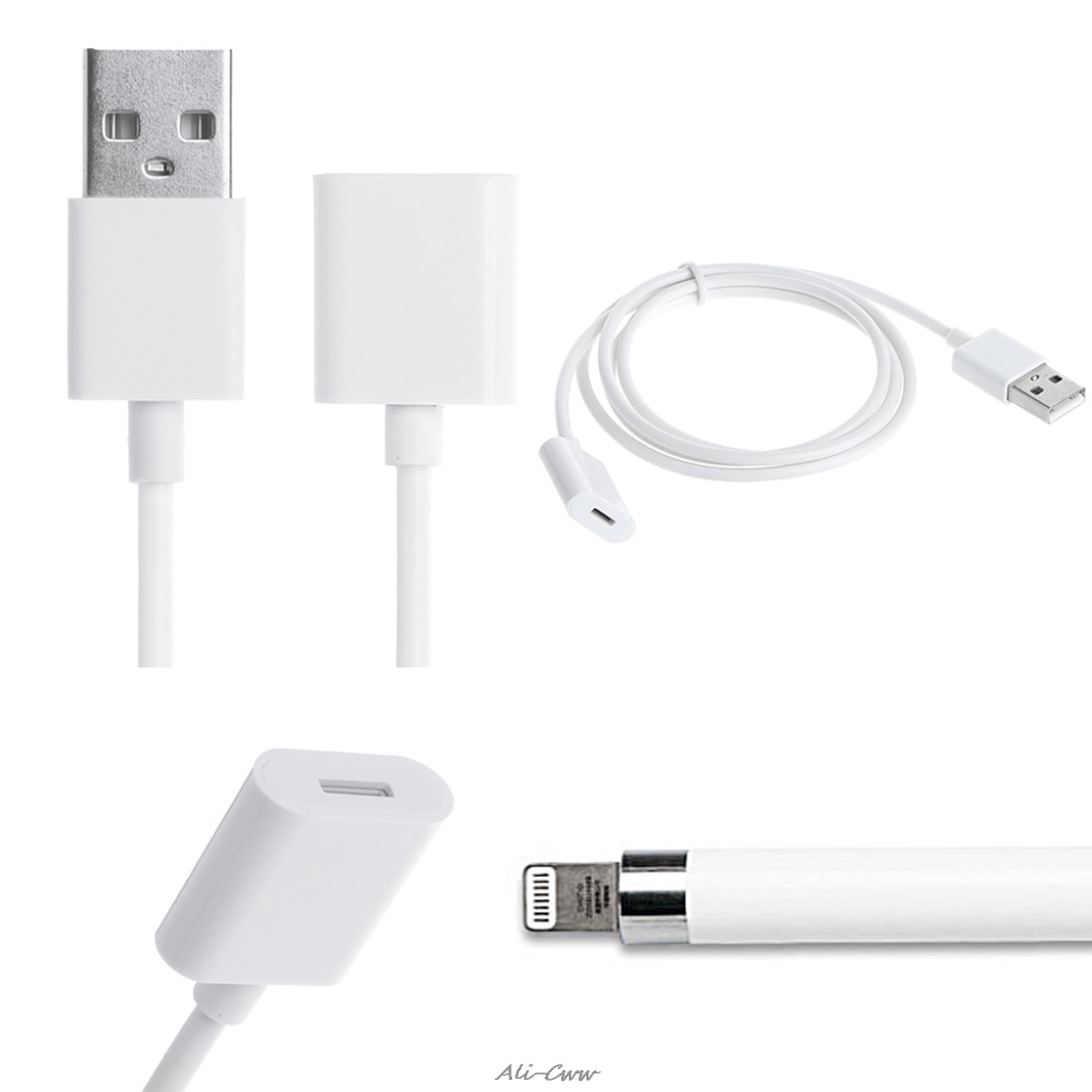 1M Usb Opladen Adapter Charger Cable Koord Voor Apple Ipad Pro Potlood Ipencil