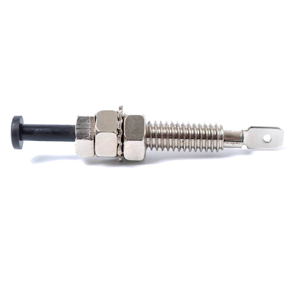 2 uds Auto ajustable tornillo longitud Pin interruptor para coches camiones Hood 69MM Universal