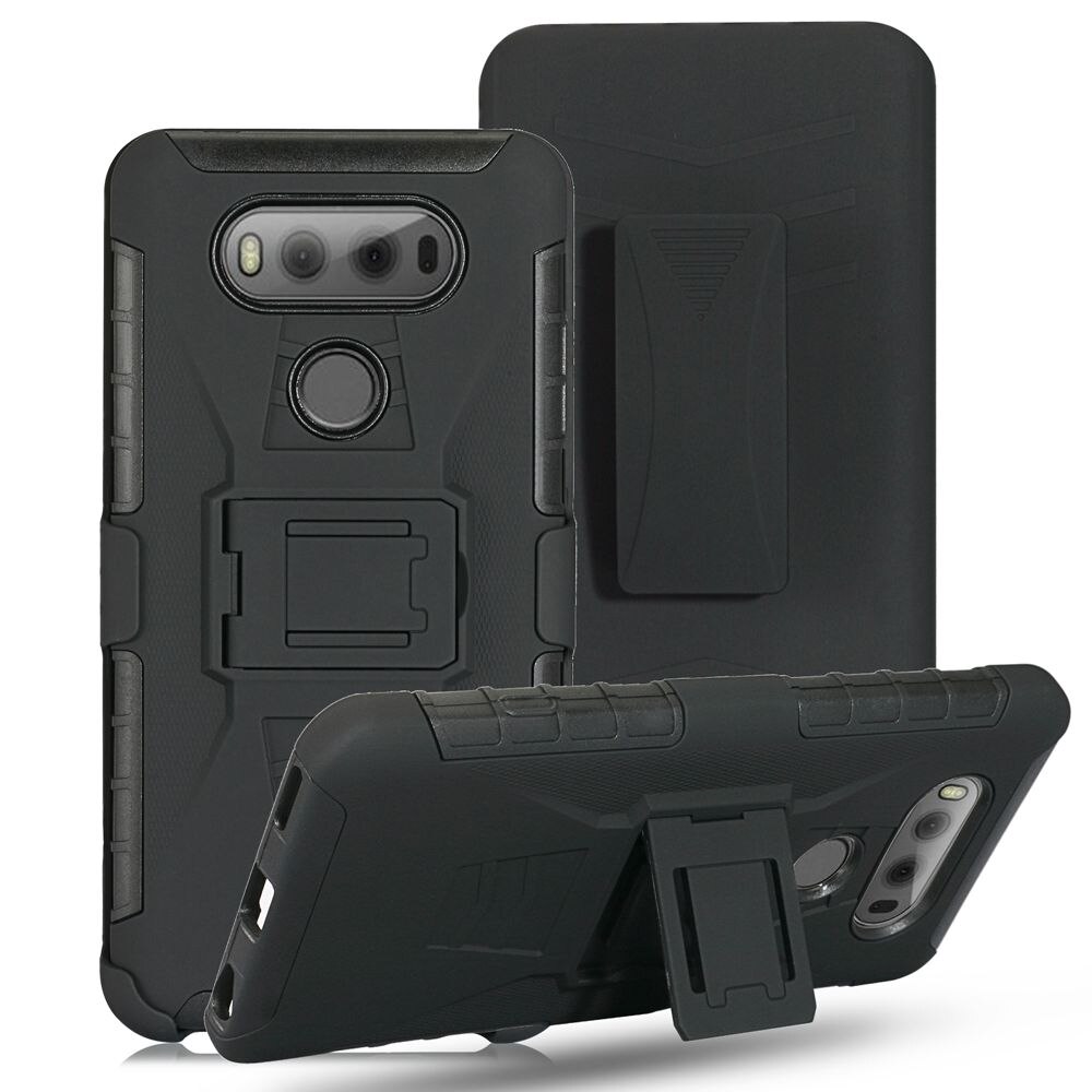G8 Case Voor LG G8 THINQ Q stylo4 QSTYLUS Cover Heavy Duty Holster Swivel Clip Shockproof Armor Case Voor LG g5 G6 G7 Telefoon Coque
