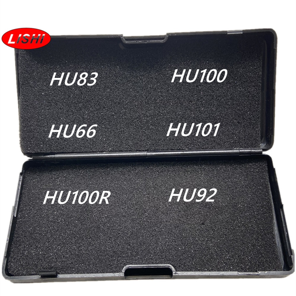 Lishi HU66 Decoder 2 in 1 Lishi tool HU100 HU83 HU92 HU100R HU101 For VW,FORD, BMW Locksmith Tools 2-in-1 Lishi