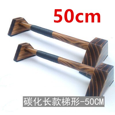 Soportes de empuje de madera de 50cm, equipos de ejercicio para gimnasio deportivo, soportes de realce para Fitness, entrenador muscular de pecho en casa, pinza de mano D90405: Verde claro