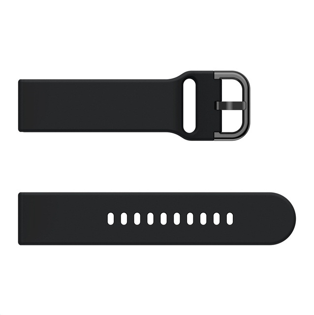 20mm Silicone band for Samsung Galaxy Active 2 44mm 40mm Watch Band Flower Printing For Active 2 Replacement Bracelet Strap: 13