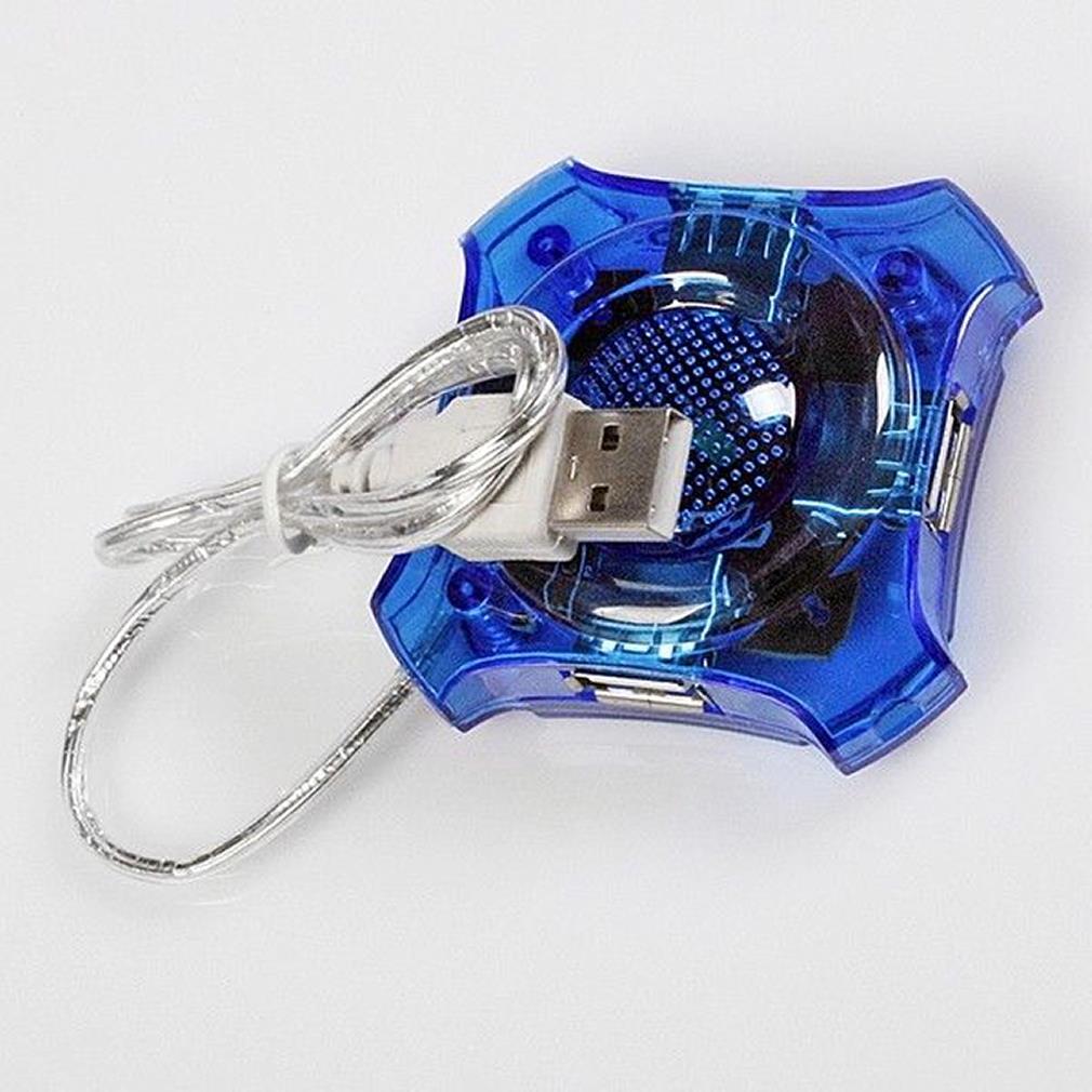 4 PORT USB HUB Chic MINI HIGH SPEED For LAPTOP Notebook PC