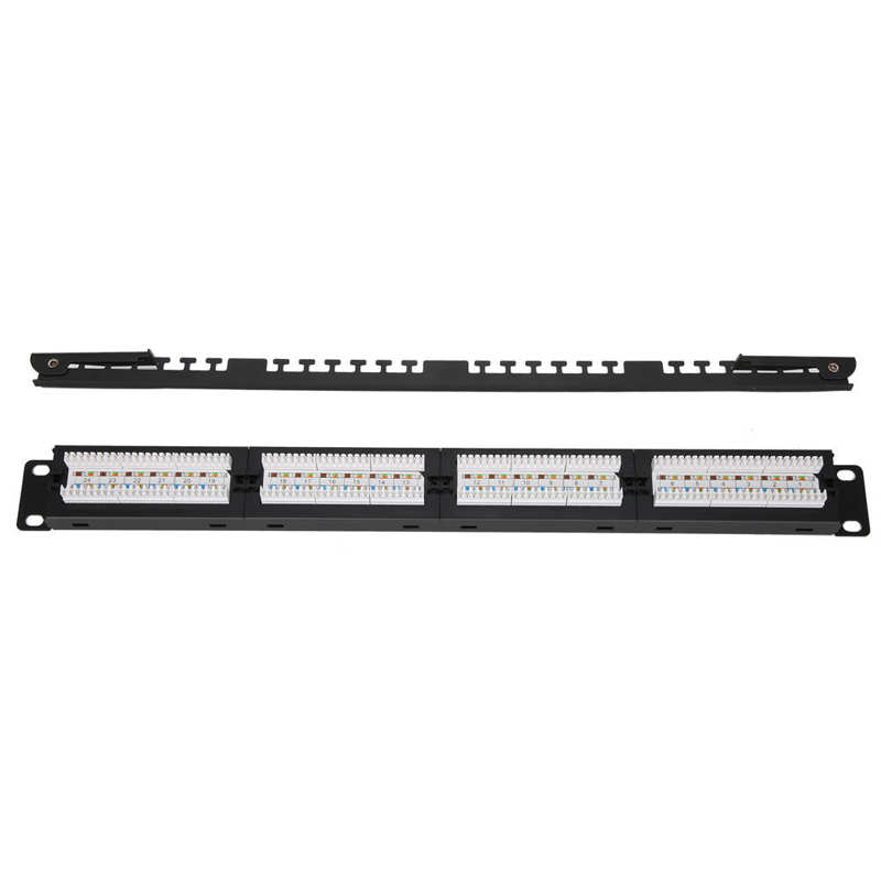 power meter electric meter 24 Port Patch Panel Engineering UTP Distribution Frame Cat 6 Unshielded RJ45 digital