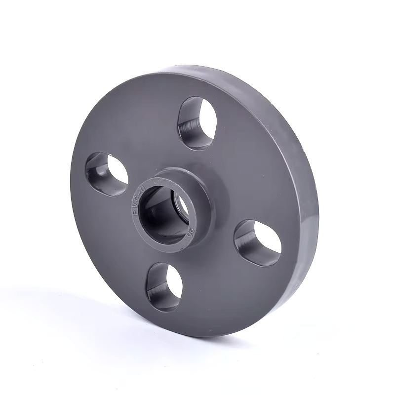 20~160mm PVC Flange Pipe Connector, Aquarium Fish Tank Adapter Irrigation Water Tube Joint Hardware Fittings Slip Socket Flanges