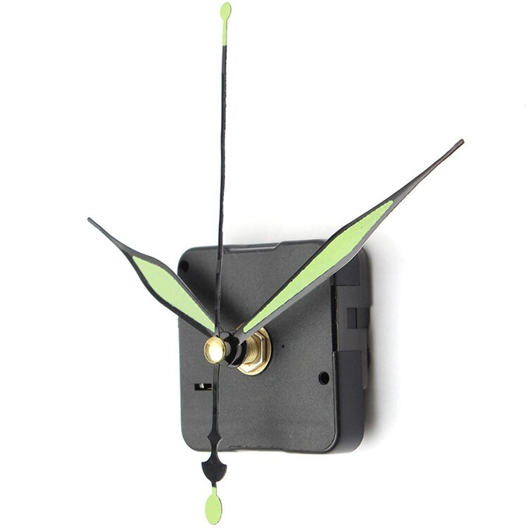 Luminoso reloj DIY reloj movimiento reloj mecanismo reloj de cuarzo Reloj de pared piezas de movimiento reparación accesorio esencial