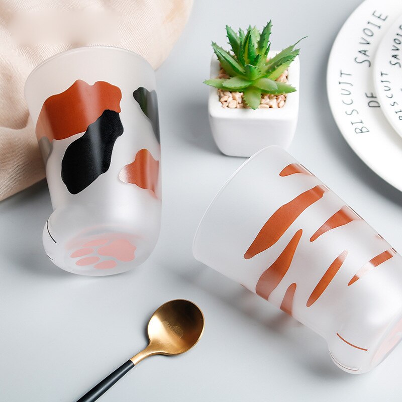 ins melk kattens pottebriller frostet juice øl drinkware vannkopp whiskyglass 300ml h2002