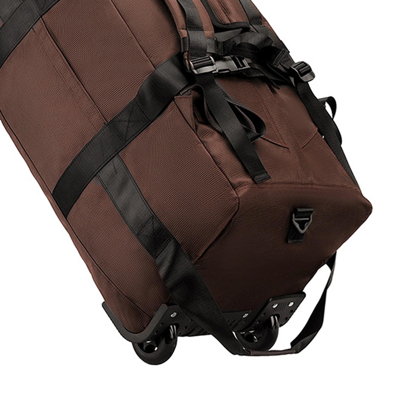 Borsone con ruote Valigia pieghevole per borsa da campeggio in spiaggia da viaggio