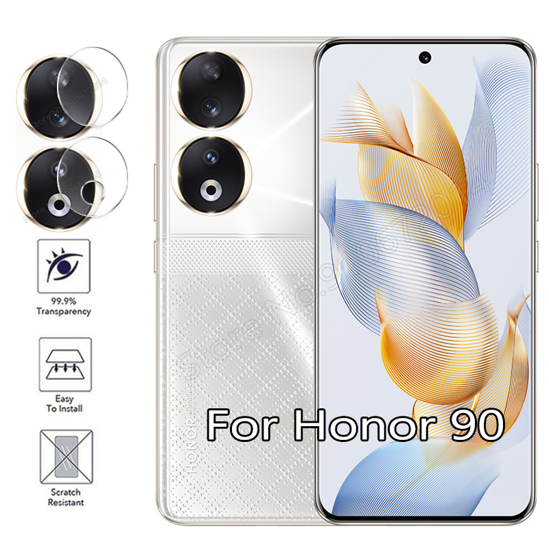 3 uds para Honor Magic 5 6 7 Lite Pro protectores de lente de cámara para Honor X9A X9b X8A X8b X7A X7b X7 X8 X9 películas de lente trasera no de vidrio