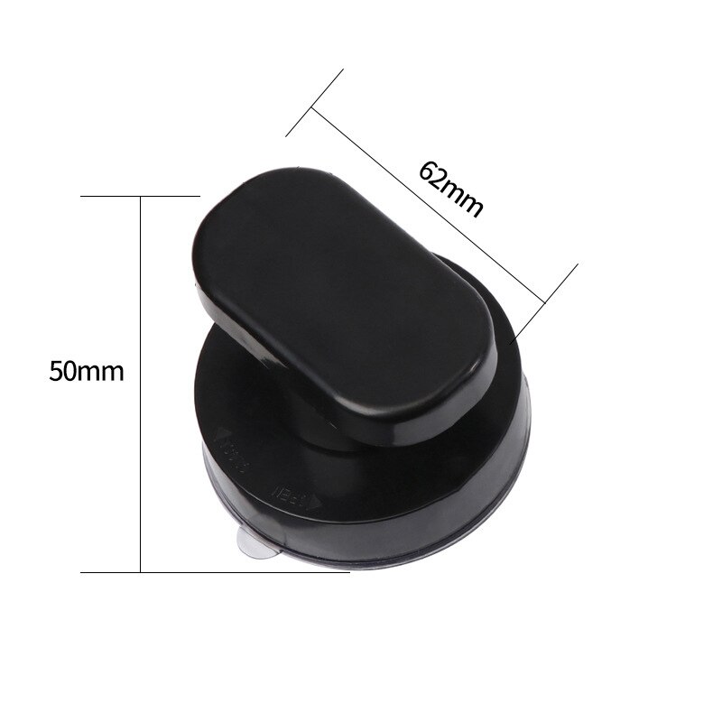 Veilige Grip Met Zuignap Geen Boren Douche Handvat Anti-Slip Leuning Biedt Voor Veiligheid Grab In Badkamer Koelkast leuning: black-1